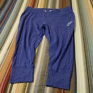 Nike cropped sweats